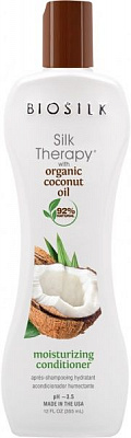 Кондиционер Biosilk Silk Therapy с кокосовым маслом 355 мл