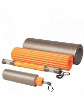 Массажный ролик LiveUp LS3765 Yoga roller set 45x16.5 см оранжевый
