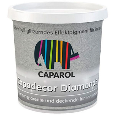 Глиттер Caparol Capadecor Diamоnds 75 г серебристый