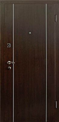 Двері вхідні Новий Світ Лидер-3 ПМЛ-16 в м венге 2040x880мм ліві