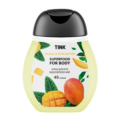 Крем для рук Tink відновлювальний Mango з екстрактом манго та маслом ши 45 мл 1 шт.