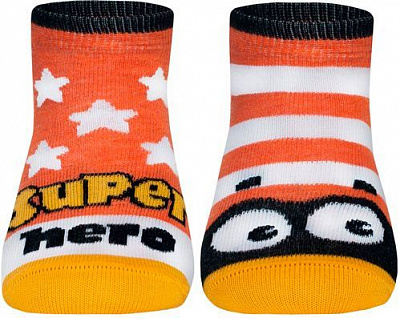 Носки детские Conte-Kids Tip-Top Веселые ножки 283 17С-10СП р.12 оранжевый 