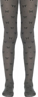 Колготки для дівчаток Conte-Kids Ce Samira р.146-152 сірий