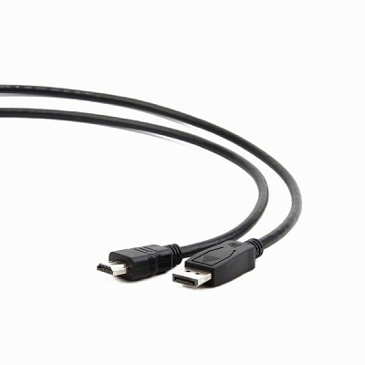 Кабель Cablexpert 1 м черный (CC-DP-HDMI-1M) DisplayPort-HDMI 