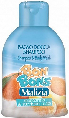 Шампунь-гель Bon Bons Malizia Мандарин и хлопок 500 мл