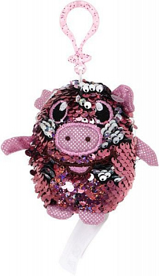 М'яка іграшка Shimmeez з паєтками – Кумедна свинка 9 см SMZ01000P