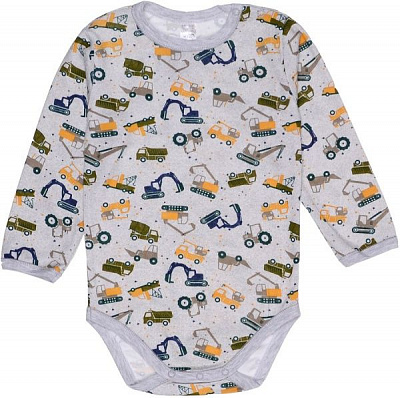 Боді дитяче Татошка для хлопчика р.86 сірий 14604трк