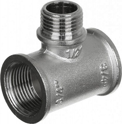 Тройник ВНВ Valtec 3/4х1/2х3/4