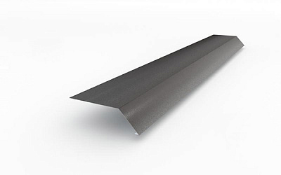 Крапельник матовий PSM PROFILE для бітумної черепиці 0,5 мм RAL 8019 коричневий