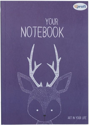 Книга для нотаток Artbook А5 violet Uprofi plan