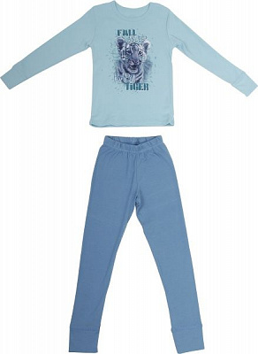 Піжама для хлопчиків Фламінго р.134 синій 263-1005