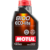 Моторное масло Motul 8100 Eco-lite SAE 0W-20 1 л