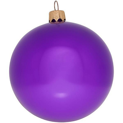 Шар стеклянный d80 фиолетовый