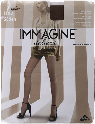 Колготки Immagine Lola 20 Den Bronzo 2 бронзовый