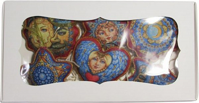 Набір підвісок Сонце-місяць, ярило, місячне сяйво, морська зірочка, серце та сова 6 шт. 15 см