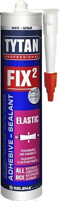 Клей-герметик Tytan FIX² Elastic 290мл белый