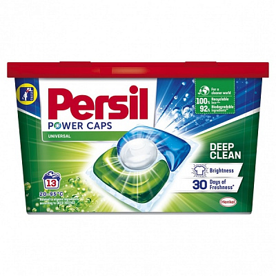 Капсулы для машинной стирки Persil Power Caps Универсал 13 шт. 