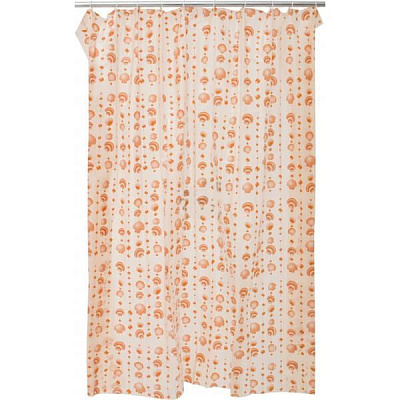 Шторка для ванной Woko Жемчужина 180x180 см бежевая