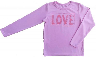 Реглан Маленькие люди д/д р.122 розовый 