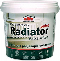 Фарба Elite Construction для радіаторів опалення біла мат 2,5кг