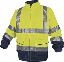 Куртка сигнальна Delta Plus PH2 зі світловідбиваючими смугами р. XL PHVE2JMXG жовтий