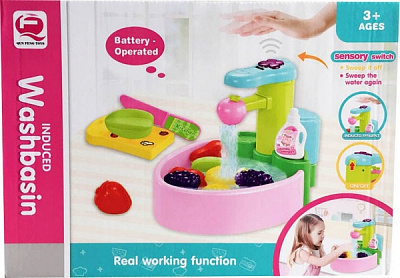 Игровой набор Shantou Индукционный умывальник со световыми эффектами OTE0642670