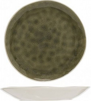 Тарелка обеденная Spirit olive 27 см 7192127 Cosy&Trendy