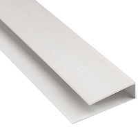 Полоса стартовая Унипласт ПВХ UP 100-Р1 снежно-белая