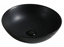Умивальник Koller Pool Aqua matte black 40x40 см AQA-400-MB