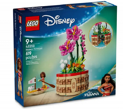 Конструктор LEGO Disney Princess Квітковий горщик Моани 43252