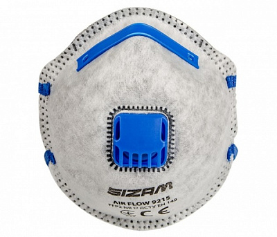 Респіратор Sizam AIR FLOW 9215 FFP2 1 шт. 35079