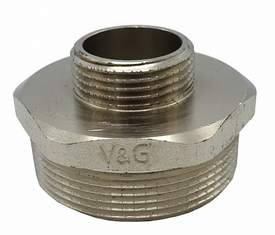 Ніпель редукційний ЗЗ V&G VALOGIN 1 1/4