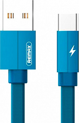 Кабель Type-C – USB 2.0 1 м синий (RC-094A1M-BLUE) Kerolla Type-C Data/Charge 