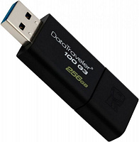 Флеш-пам'ять USB Kingston DataTraveler 100G3 256 ГБ USB 3.0 (DT100G3/256GB) 