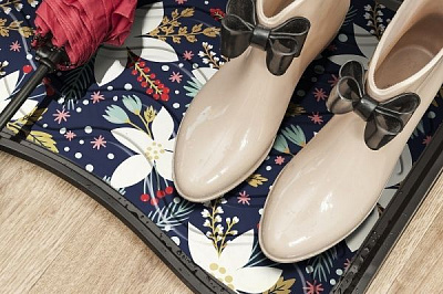 Підставка під взуття Multy Home Europe Sp. z o.o. Midnight Poinsettia 38x75