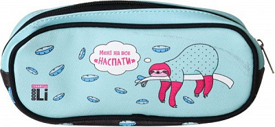 Пенал Лінивець відпочиває Leader блакитний