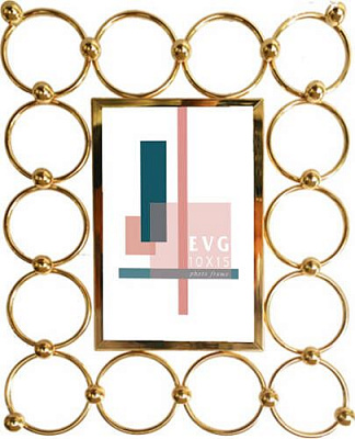 Рамка для фото EVG LBT45G 10x15 см золотой 