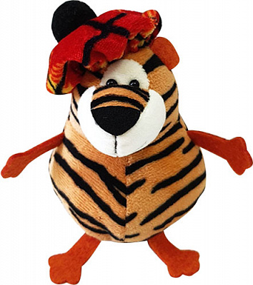 Сувенир новогодний текстильный Тигренок 10 см 