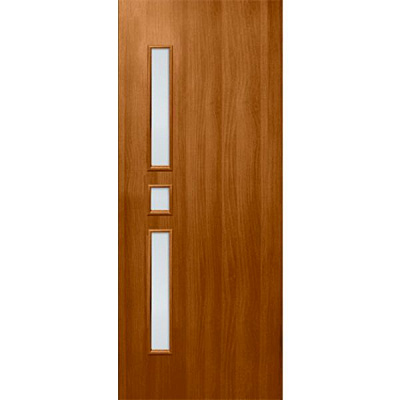Двері полотно ОМіС Комфорт 80 см вільха зі склом