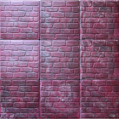 Тротуарна плитка Гранпліт Булижник 390х390х35 мм