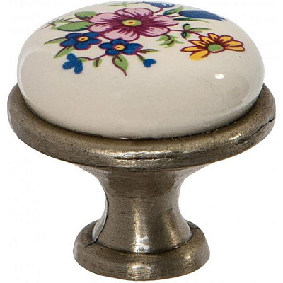 Мебельная ручка DG 191 AB/MLK латунь DC