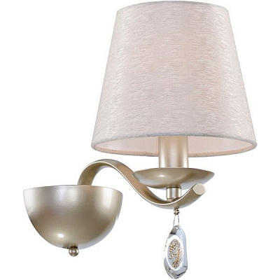 Бра Victoria Lighting Vanila/AP1 1x40 Вт E14 матовый никель 
