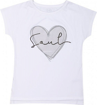 Комплект для дівчаток Фламінго р.146 білий із сірим 771-421