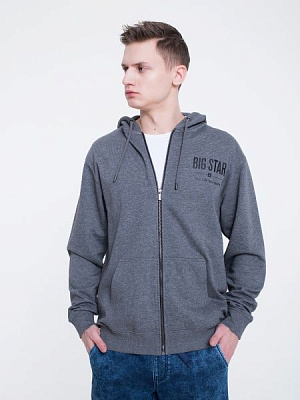 Джемпер BigStar CHINDOR 154566903 р. L темно-сірий