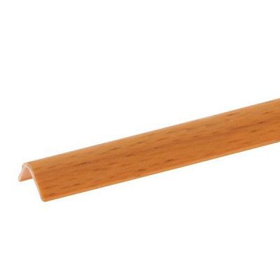 Уголок отделочный 10x10x2750 мм бук темный