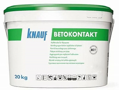 Грунтовка водоотталкивающая Knauf Бетонконтакт 20 кг