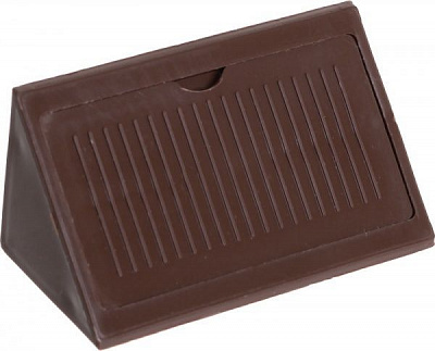 Уголок монтажный 13 двойной серый 10 шт орех