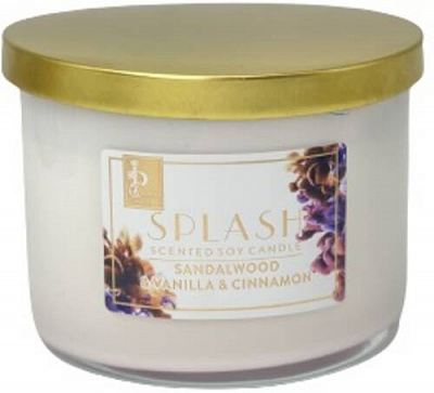 Свічка ароматична Pako-If Splash Сандал-ваніль-кориця 2115