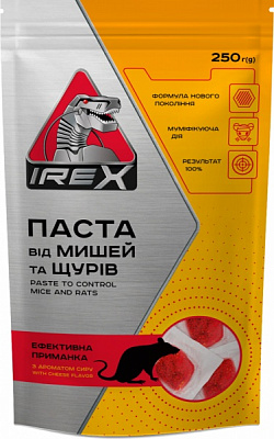 Паста от мышей и крыс IREX 250 г IRR009