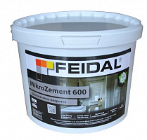 Декоративна штукатурка Feidal MikroZement 600 8 кг білий